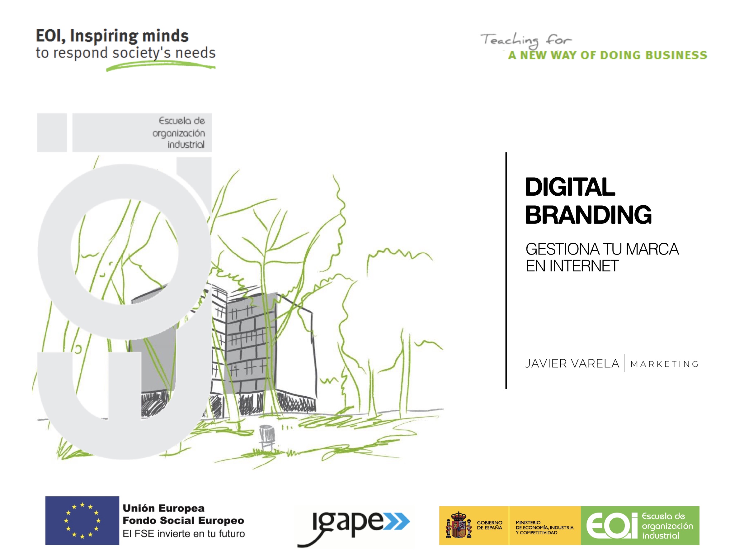 Curso De Digital Branding En La EOI Con Javier Varela